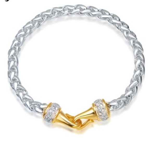 Wheat Chain Necklace & Bracelet Set - Picture 2 of 3